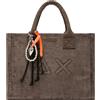 SUN68 CALI MIDI BAG VELVET