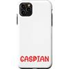 Caspian Cat Name GIfts With Coffee Custodia per iPhone 11 Pro Max Nome gatto Caspian Gifts All I Need Is Coffee Cat Named