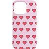 Video Gamer Room and Merch Accessories Custodia per iPhone 15 Pro Max Retro 8 Bit Gamer Heart Life Force Videogioco Cuori Pattern