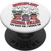 Gardener Retro Flower Gardening Mom Mum Piante d'appartamento divertenti serial killer piante da appartamento giardinieri mamma PopSockets PopGrip Adesivo