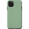 Urban Classic Trends Custodia per iPhone 11 Pro Max Grafica geometrica verde con micro puntini a griglia