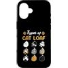 Types of Cat-Loaf Cute Kitten Meme Cat B Custodia per iPhone 16 Tipi di gatto-pagnotta carino gattino meme gatto amante del pane Foodie