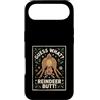 Funny Reindeer Butt Christmas Humor Gift Custodia per iPhone Air Indovina cosa renna culo divertente Natale