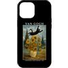 Funny Cat Starry Night Van Gogh Cat Love Custodia per iPhone 12 Pro Max Gatto Van Gogh Girasoli Divertente Gatto Van Gogh Art Parodia