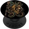 DOctopusLovers Teschi Polpo Astronauta Spazio Mare Profondo Halloween Kraken PopSockets PopGrip Adesivo