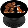 4BigfootLovers Bigfoot Boop Nova Scotia Duck Tolling Retriever - Cane divertente PopSockets PopGrip Adesivo