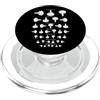 Grandio Design Introverted Intellectual Grafico di prova dell'occhio del dito medio Sarcastico maleducato antisociale PopSockets PopGrip per MagSafe