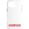 Caspian Cat Name GIfts With Coffee Custodia per iPhone 16 Pro Max Nome gatto Caspian Gifts All I Need Is Coffee Cat Named