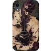 Poetic Herbarium Collection Custodia per iPhone XR Bottiglia di inchiostro antico con piuma floreale