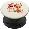 Spooky Highland Cow Designs Highland Cow Ghost Sundae Retro Milkshake Diner PopSockets PopGrip Adesivo