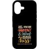 Vet Tech Veterinary Assistant Veterinari Custodia per iPhone 17 Vet Tech I Speak Fluent Meow Woof Hiss Divertente