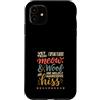 Vet Tech Veterinary Assistant Veterinari Custodia per iPhone 11 Vet Tech I Speak Fluent Meow Woof Hiss Divertente