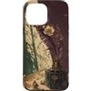 Poets Study Collection Custodia per iPhone 13 Pro Max Bottiglia di inchiostro vintage con piuma d'oca