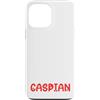 Caspian Cat Name GIfts With Coffee Custodia per iPhone 13 Pro Max Nome gatto Caspian Gifts All I Need Is Coffee Cat Named