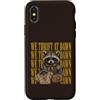 Thrift Store Findin Custodia per iPhone X/XS Divertente procione dell'usato vintage amante del negozio dell'usato