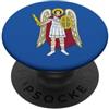FLAG OF KYIV KIEV UKRAINIAN PRIDE KYIV KIEV BANDIERA UCRAINA ORGOGLIO UCRAINO PopSockets PopGrip Adesivo