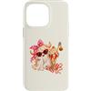 Spooky Highland Cow Designs Custodia per iPhone 14 Pro Max Highland Cow Ghost Sundae Retro Milkshake Diner