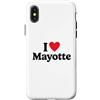 I love Travel to Mayotte Custodia per iPhone X/XS Io amo Mayotte