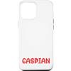 Caspian Cat Name GIfts With Coffee Custodia per iPhone 12 Pro Max Nome gatto Caspian Gifts All I Need Is Coffee Cat Named