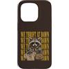 Thrift Store Findin Custodia per iPhone 15 Pro Divertente procione dell'usato vintage amante del negozio dell'usato