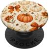 Cozy Autumn Vibe Autunno Zucca Coquette Bow Cottagecore Estetica Autunno PopSockets PopGrip Adesivo