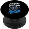 Regalo Galaxy con cornici piatte per spe Aperture Fight Me per astrofotografo astrospettrografo PopSockets PopGrip Adesivo