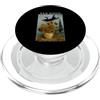 Funny Cat Starry Night Van Gogh Cat Love Gatto Girasoli Van Gogh Art Divertente Amante Gatto Parodia Vintage PopSockets PopGrip per MagSafe