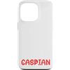 Caspian Cat Name GIfts With Coffee Custodia per iPhone 13 Pro Nome gatto Caspian Gifts All I Need Is Coffee Cat Named