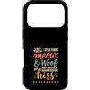 Vet Tech Veterinary Assistant Veterinari Custodia per iPhone 17 Pro Vet Tech I Speak Fluent Meow Woof Hiss Divertente