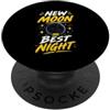 Regalo Galaxy con cornici piatte per spe New Moon Best Night per astrofotografo astrospettrografo PopSockets PopGrip Adesivo