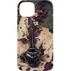 Poetic Herbarium Collection Custodia per iPhone 15 Plus Bottiglia di inchiostro antico con piuma floreale