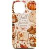 Cozy Autumn Vibe Custodia per iPhone 13 Pro Max L'autunno è il mio preferito Stagione Autunno Estetico Foglie