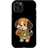 zombie dog pumpkin pail cute halloween H Custodia per iPhone 11 Pro Cane zombie con secchio zucca