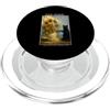 Funny Cat Starry Night Van Gogh Cat Love Gatto Van Gogh Girasoli Art Cat Lover Parodia Vintage PopSockets PopGrip per MagSafe