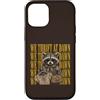 Thrift Store Findin Custodia per iPhone 12/12 Pro Divertente procione dell'usato vintage amante del negozio dell'usato