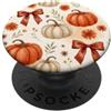 Cozy Autumn Vibe Autunno Zucca Coquette Bow Cottagecore Estetica Autunno PopSockets PopGrip Adesivo