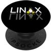 Witzige Linux Admin Hacker Nerd It´ler G Tux Linux Penguin Sudo joke computer science nerd PopSockets PopGrip Adesivo