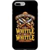 Whittling Woodcarver Humor Custodia per iPhone 7 Plus/8 Plus Whittle Woodcarver Humor - Scultura in legno