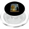 Funny Cat Starry Night Van Gogh Cat Love Cat Van Gogh Girasoli Amante Gatto Mamma Gatto Signora Gattino PopSockets PopGrip per MagSafe