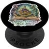 Stories Unfold Magic Awaits Book Lover P Le storie si svolgono Magic Awaits Book Lover Biblioteca Bookworm Fan PopSockets PopGrip Adesivo