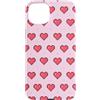 Video Gamer Room and Merch Accessories Custodia per iPhone 15 Plus Retro 8 Bit Gamer Heart Life Force Videogioco Cuori Pattern