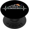 Deisgns for love RV life Campeggio in montagna per camper Heartbeat PopSockets PopGrip Adesivo
