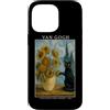 Funny Cat Starry Night Van Gogh Cat Love Custodia per iPhone 14 Pro Max Gatto Van Gogh Girasoli Art Cat Lover Parodia Vintage