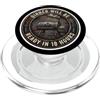 Dinner Will Be Served In 18 Hours BBQ Pr La cena sarà servita in 18 ore divertente scherzo con carne affumicata barbecue PopSockets PopGrip per MagSafe