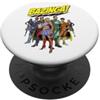 Warner Bros. La teoria del Big Bang | Merchandising ufficiale della serie TV | WBBBT04 PopSockets PopGrip Adesivo