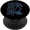 Sporty Birthday Party Supply for Basketb Retro 2012 edizione limitata anni 90 stile basket anno di nascita PopSockets PopGrip Adesivo