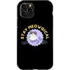 Cute Sea Kitten Kawaii Art Custodia per iPhone 11 Pro Simpatico gatto marino gattino Kitty sirena Chibi Cat grafica