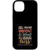 Vet Tech Veterinary Assistant Veterinari Custodia per iPhone 14 Plus Vet Tech I Speak Fluent Meow Woof Hiss Divertente