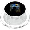 Funny Cat Starry Night Van Gogh Cat Love Black Cat Notte stellata Amante dei gatti Van Gogh Art Kitty Cat Mom PopSockets PopGrip per MagSafe