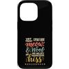 Vet Tech Veterinary Assistant Veterinari Custodia per iPhone 13 Pro Vet Tech I Speak Fluent Meow Woof Hiss Divertente